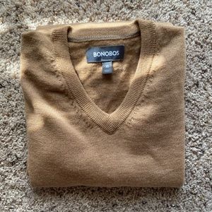 Bonobos Merino Wool V-neck Sweater